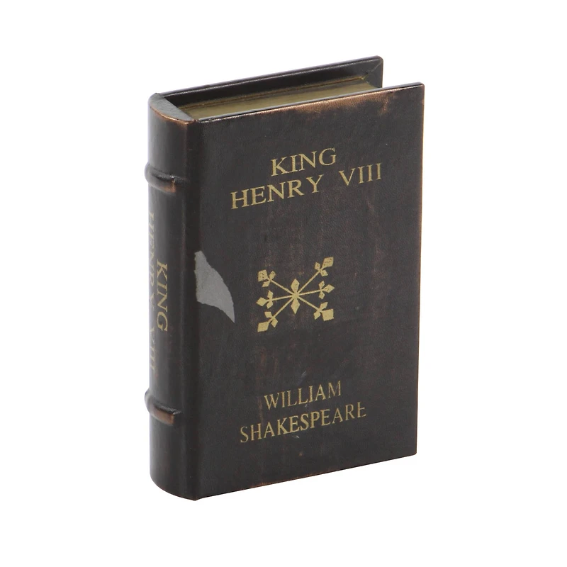 Brown Wooden Traditional Book Box Set