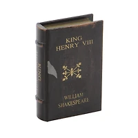 Brown Wooden Traditional Book Box Set