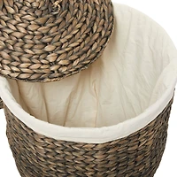 CosmoLiving by Cosmopolitan Round Woven Seagrass Handmade Storage Basket Set