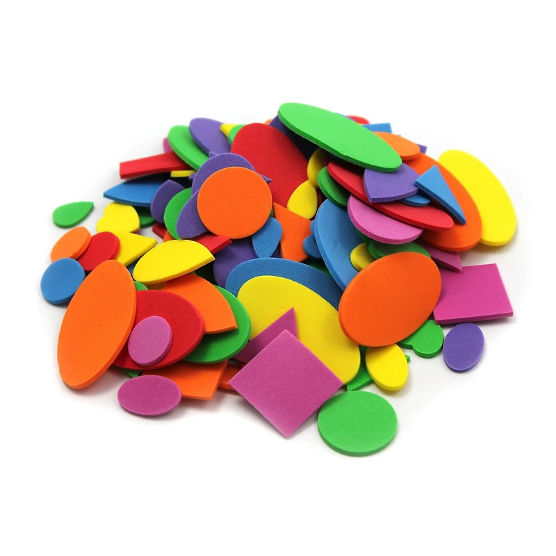 Charles Leonard Foam Shapes, 12 Packs of 264