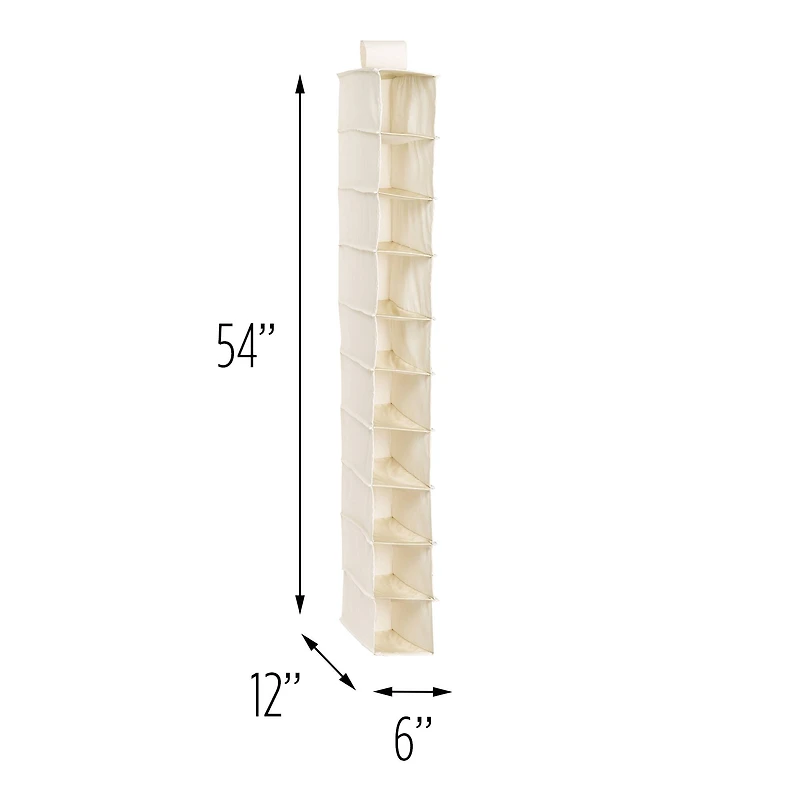 Honey Can Do Natural 10 Shelf Shoe Organizer