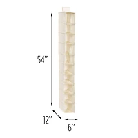 Honey Can Do Natural 10 Shelf Shoe Organizer