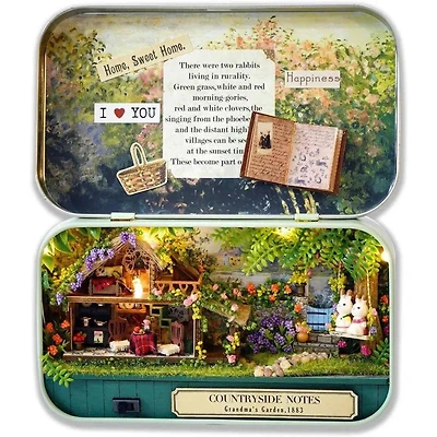Wizardi Miniature Roombox: Countryside Notes