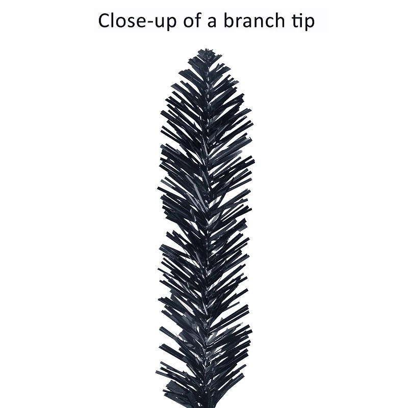 6ft. Pre-Lit Tinsel Artificial Tree