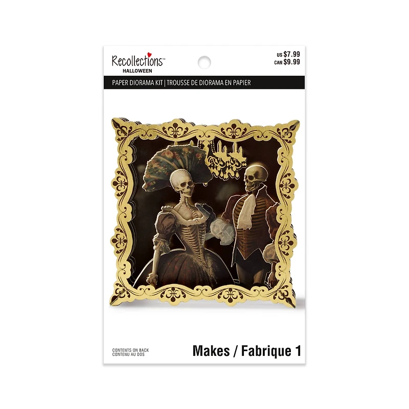 Haunted Recency Ballroom Paper Diorama Kit by Recollections™