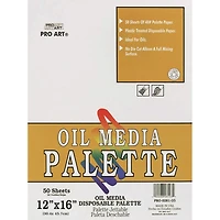 Pro Art® Disposable Oil Media Palette Paper Pad