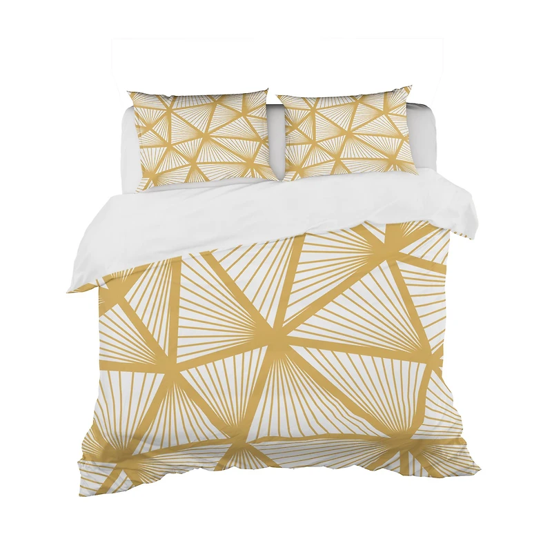 Designart 'Art Deco Geometric Decorative Pattern' Modern Bedding Set