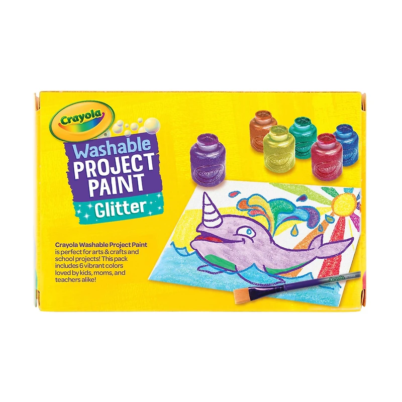 Crayola® Glitter Washable Kids' Paint