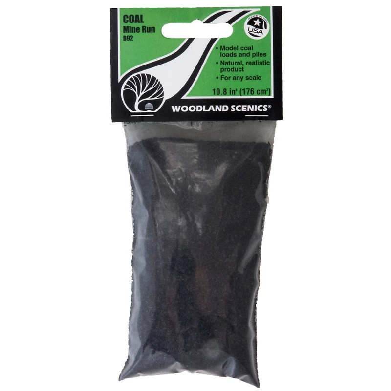 Woodland Scenics® Mine Run Coal Ground Cover