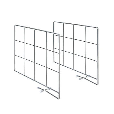 Household Essentials Metal Shelf Organizer for Closet Organization