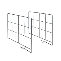 Household Essentials Metal Shelf Organizer for Closet Organization