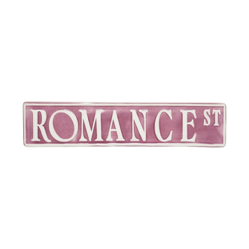 8.75" Romance St. Ceramic Tabletop Sign by Ashland®