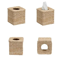 Household Essentials Wicker Bathroom Accessories Set