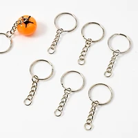 25mm Rhodium Split Keyrings, 50ct. by Bead Landing™