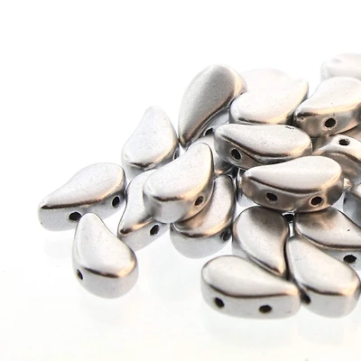 The Beadsmith® Paisley Duo 2-Hole Czech Glass Teardrop Beads