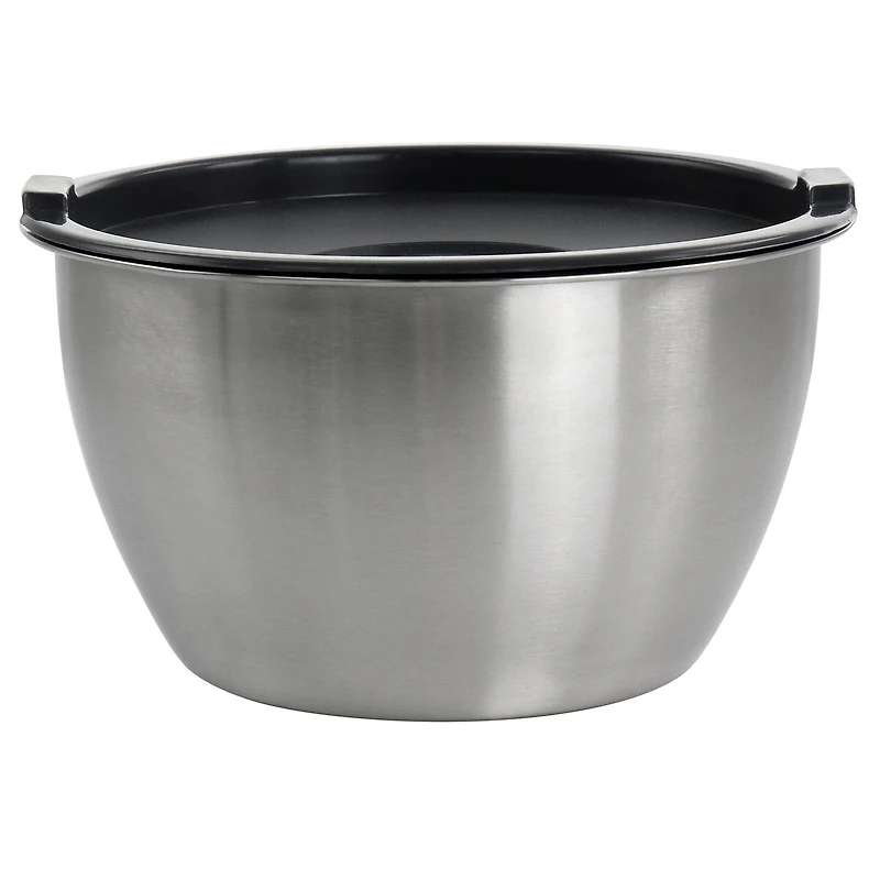 Martha Stewart Everyday 3qt. Stainless Steel Mixing Bowl with Plastic Lid