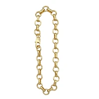 Gold Long & Short Charm Bracelet by Bead Landing™
