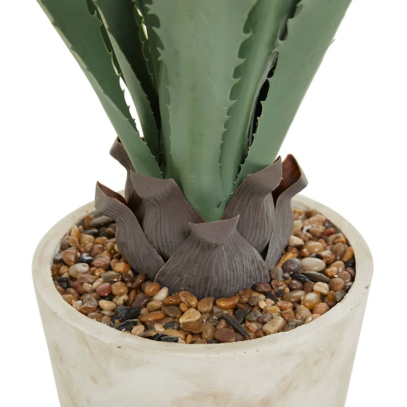 The Novogratz 2.5ft. Potted Beige Plastic Contemporary Artificial Foliage