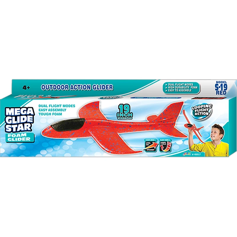 Assorted Radical Sky Mega Glide Star Plane