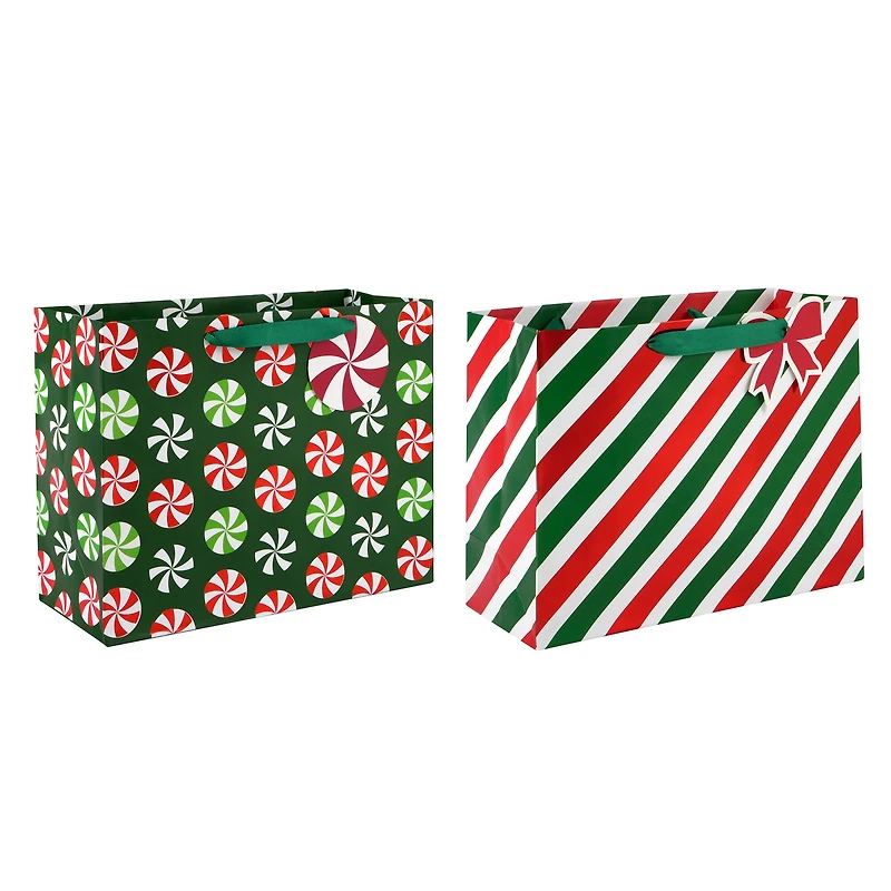 Medium Peppermint Gift Bags by Celebrate It™