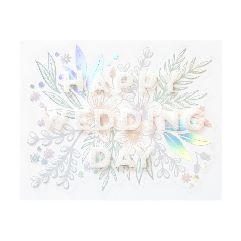 Happy Wedding Day Card Sticker by Recollections™