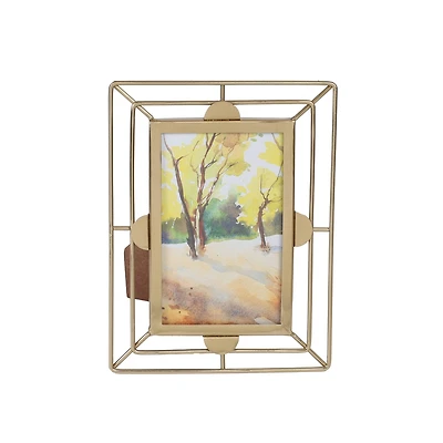 4" x 6" Gold Metal Wire Tabletop Frame, Atelier by Studio Décor®
