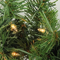 7.5ft. Pre-Lit Mixed Cashmere Pine Artificial Christmas Tree, Clear Lights