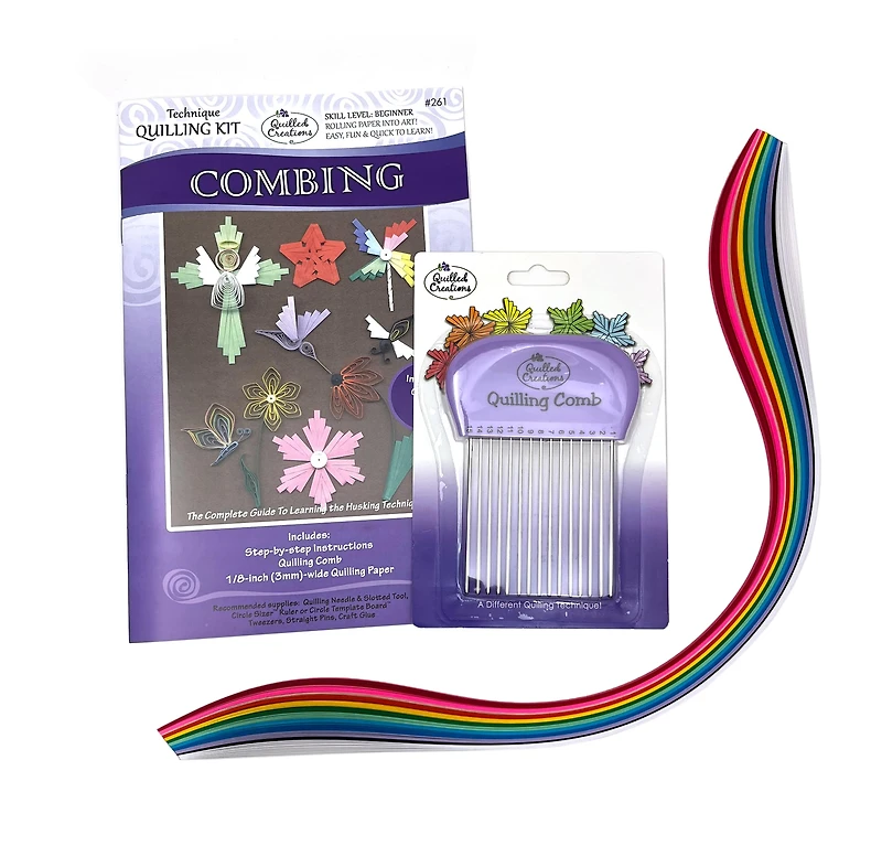 Quilled Creations™ Combing Technique Quilling Kit