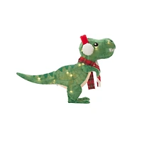 24" Plush T-Rex with Earmuffs Figurine