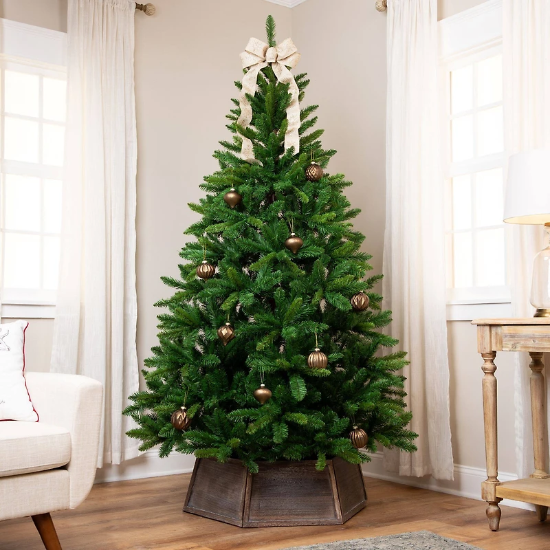 7ft. Unlit McKenzie Fir Artificial Christmas Tree