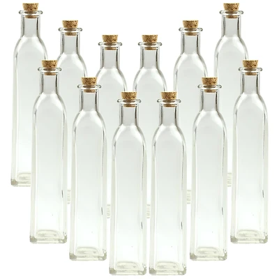 12 Pack: 7" Glass Vinegar Bottle by Ashland™