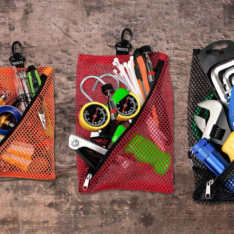 Vaultz Boys' Assorted Mesh Bags, 4ct.