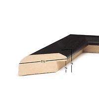 Frame USA Coffee Bean Narrow Dark Brown Single Image Picture Frame