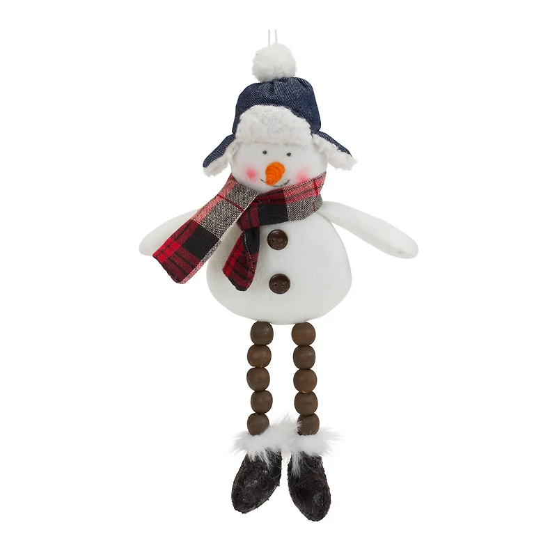 6 Pack 10" Snowman Ornaments