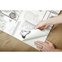 RoomMates Disney® Pixar Cars Schematic Peel & Stick Wallpaper