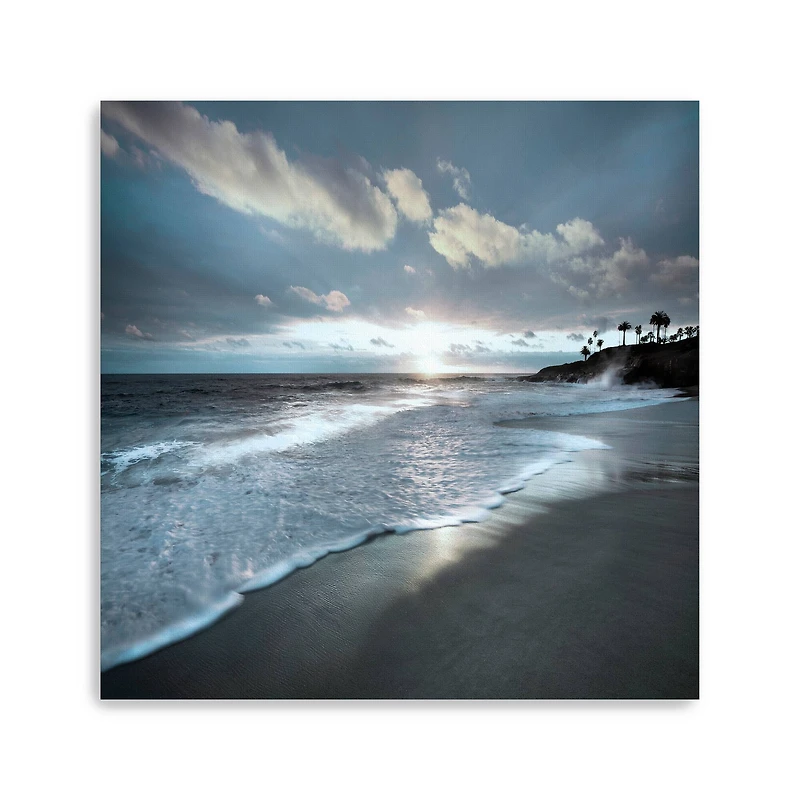 Sunset Beach Revisited Canvas Giclee