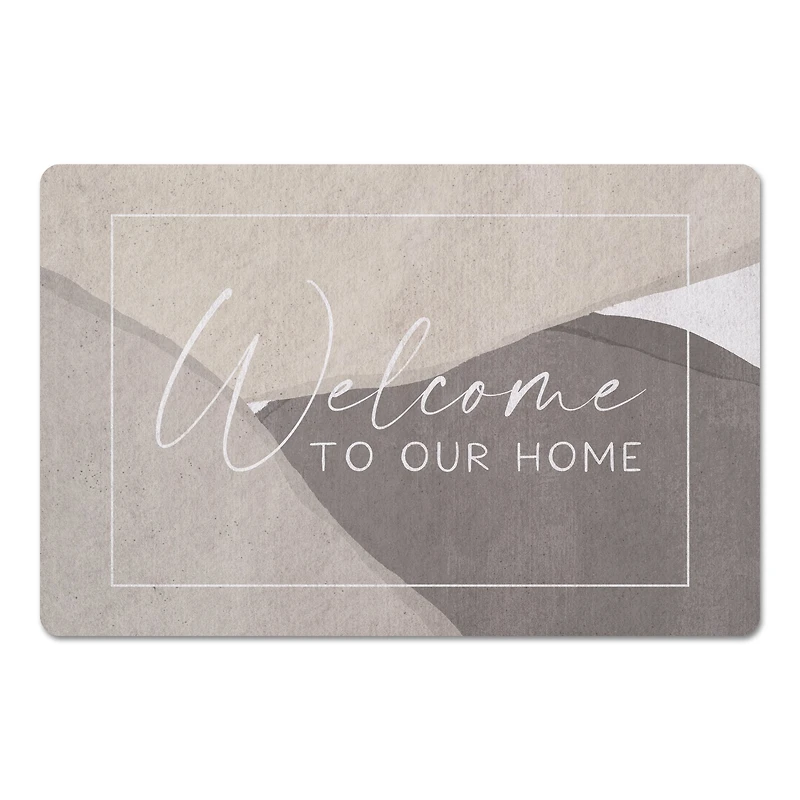 Welcome to Our Home 27" x 18" Floor Mat