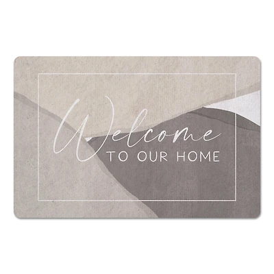 Welcome to Our Home 27" x 18" Floor Mat