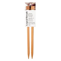 14" Jumbo Wood Knitting Needles by Loops & Threads