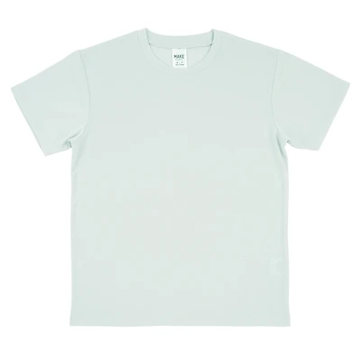 Light Gray Sublimation Short Sleeve Crew Neck Youth T-Shirt by Make Market