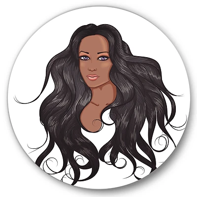 Designart - Portrait Of African American Woman XV