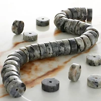 Labradorite Heishi Beads by Bead Landing