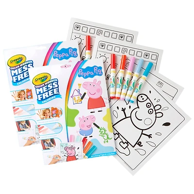 9 Packs: 2 ct. (18 total) Crayola® Color Wonder® Peppa Pig™ Mess Free Coloring Pad & Markers