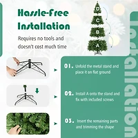 9ft. Unlit Green Pine Artificial Christmas Tree