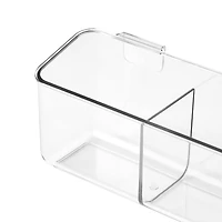 Medium Clear Hanging Organizer Bin by Simply Tidy™