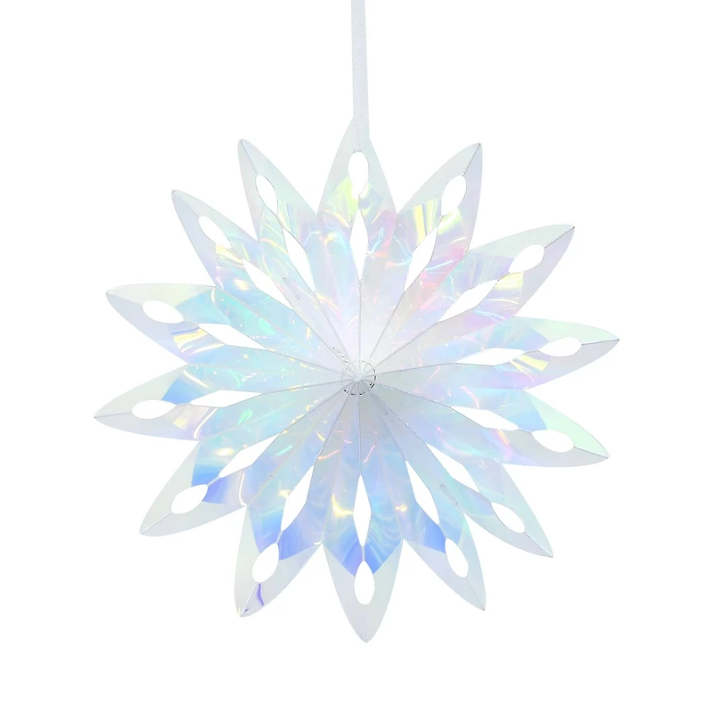 7.5" Iridescent Snowflake Ornament by Ashland®