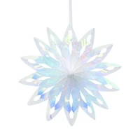 7.5" Iridescent Snowflake Ornament by Ashland®