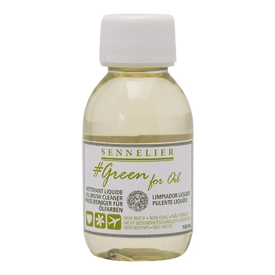 9 Pack: Sennelier Green for Oil Brush Cleaner, 100mL