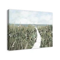 Path In The Field 30" x 24" Canvas Wall Art
