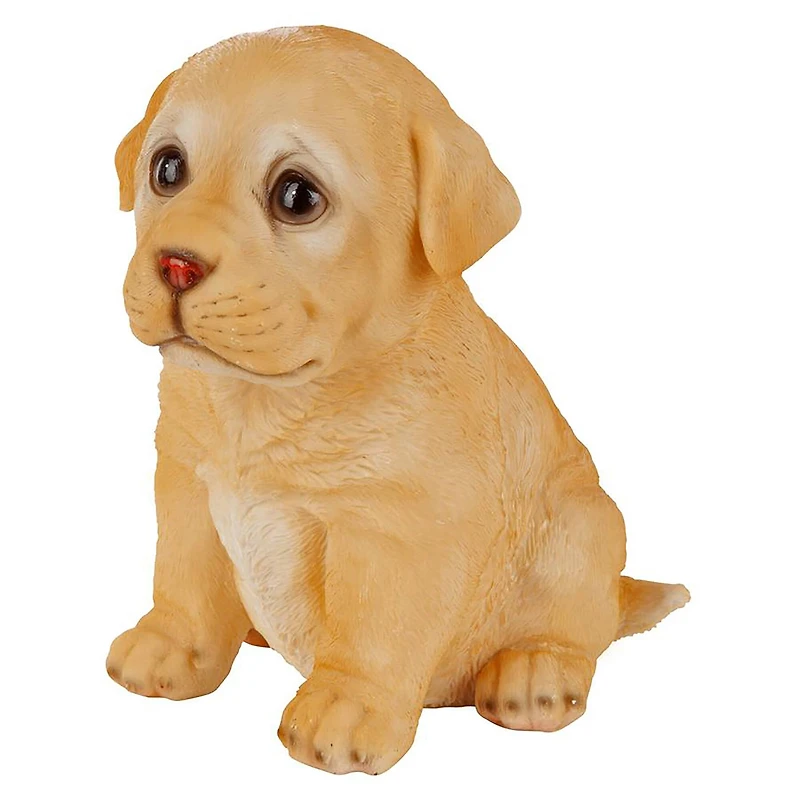 Design Toscano 6" Yellow Lab Puppy Partner Collectible Dog Statue